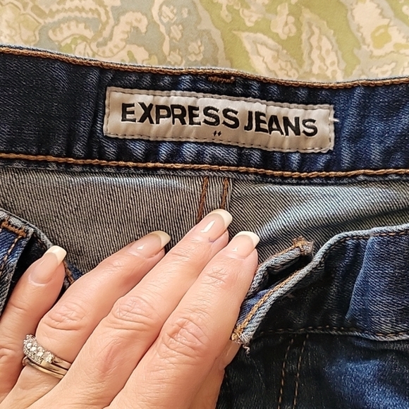 EXPRESS KINGSTON SLIM LEG JEANS - Picture 6 of 8